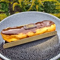 vegan éclair! at Bakery Frimout in Ghent