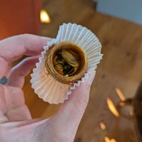 Bird nest baklava at Aladdin's Eatery in Worthington