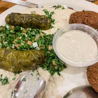 Vegetarian Platter at Aladdin's Eatery in Worthington