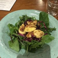 Parmigiana zucca, roquefort e noci  at Soul Kitchen in Genoa