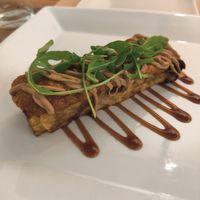 Patata brava at Om in Girona