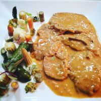 seitan at Om in Girona