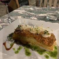 Patatas bravas at Om in Girona