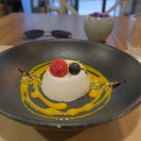 Coconut Panacota at Om in Girona