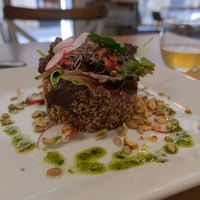 Quinoa Salad at Om in Girona