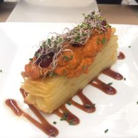 Patatas Bravas at Om in Girona