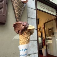   at Natura Gelato in Trieste