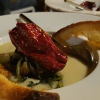 Fave e cicoria e pomodoro crusco  at Stano Ristorante Pizzeria in Matera