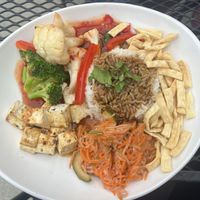 Dragon Bowl with Tofu  at Napoleon's in Decatur