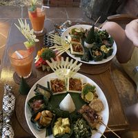 Vegan nasi kampur  at Miro's Garden Restaurant in Ubud