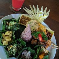 Nasi Campur at Miro's Garden Restaurant in Ubud