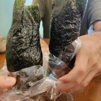 Long sushi rolls at Qiao Ben Wei in Chihshang