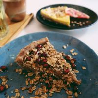 Apple-crumble pie at Fella in Antwerpen