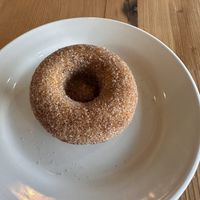 Pumpkin donut. I got one for now and one for later    at Mud Pie Vegan Bakery and Coffee in Mission