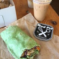   at Mud Pie Vegan Bakery and Coffee in Mission