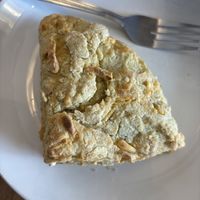 cheddar sausage scone! at Mud Pie Vegan Bakery and Coffee in Mission