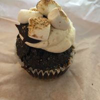 S’mores Cupcake  at Mud Pie Vegan Bakery and Coffee in Mission