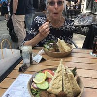 Falafal at Caffe Esprit in Amsterdam