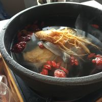 Ginseng soup at The Joomak in Kowloon