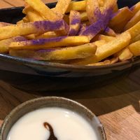 Purple fries  at The Joomak in Kowloon