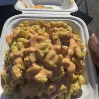 Mac n cheese with chipotle sauce   at The Bark in Tallahassee