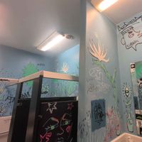 Restroom graffiti at The Bark in Tallahassee