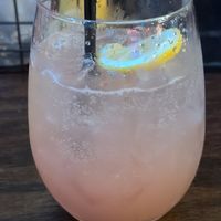Strawberry spritz (nonalcoholic) at The Bark in Tallahassee