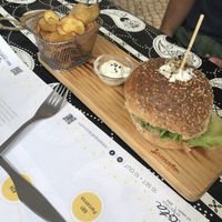 Beyond burger at Armazem Integral in Portimao