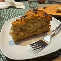 Peanut butter cake at Armazem Integral in Portimao