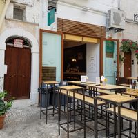 Outside the restaurant  at Damare in Monopoli
