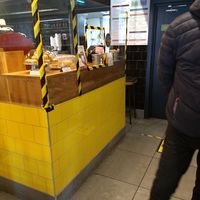 Safety measures at Umi Falafel in Belfast