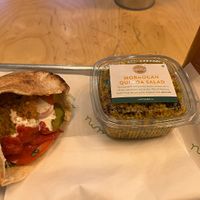   at Umi Falafel in Belfast