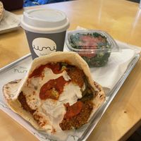   at Umi Falafel in Belfast