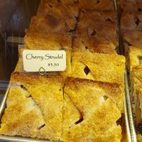 cherry strudel  at Danish Bakery in Leavenworth