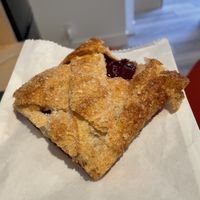 Cherry Strudel at Danish Bakery in Leavenworth