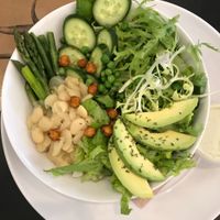 Emerald Butterbean Bowl at Farm Fresh Cafe in Brunswick