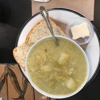 Irish Colcannon Soup at Farm Fresh Cafe in Brunswick
