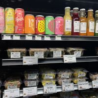 Grab and go cold case  at California Organics in Nevada City