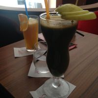 smoothie and juice at Scarlet Cafe in Targu Mures