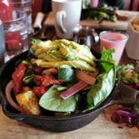 Vegan Brunch Skillet at Nancy O's in Prince George