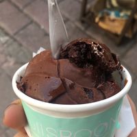 Chocolat brownie icecream at Full Spoon in Athens