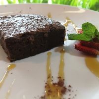 Vinny's Sweet Potato Brownie at Vinny's Warung in Canggu