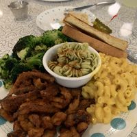 Platter sides  at Spiral Diner & Bakery in Denton