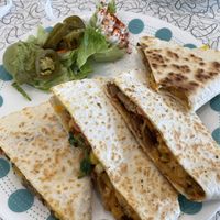 Fajitas quesadillas  at Spiral Diner & Bakery in Denton