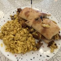 Philly Mac, side of Mac and cheese  at Spiral Diner & Bakery in Denton