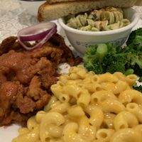 Hells Half Acre (a go to favorite) [gotta get the pasta salad]  at Spiral Diner & Bakery in Denton