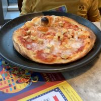 Kids’ Vegan Pizza (Quorn, tomato, vegan mozzarella)  at Pizza Express  - Bullring in Birmingham