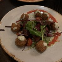 Vegan ‘bites’ (tasted like vegan chicken)  at Petronella in Kilkenny