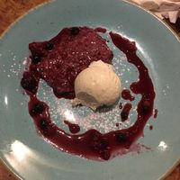 The vegan cheesecake  at Petronella in Kilkenny