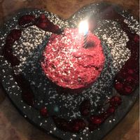 Vegan cheese cake at Petronella in Kilkenny